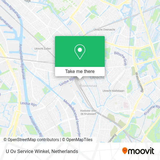 U Ov Service Winkel map
