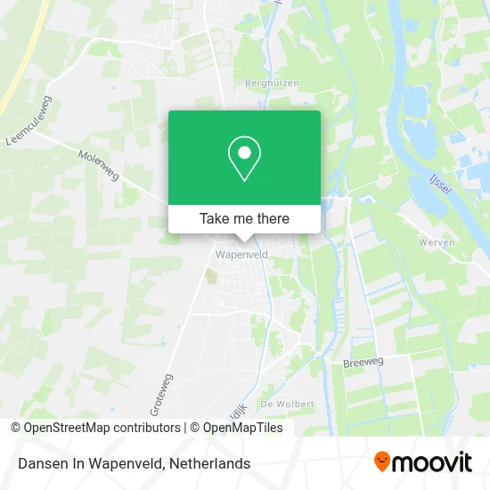 Dansen In Wapenveld Karte