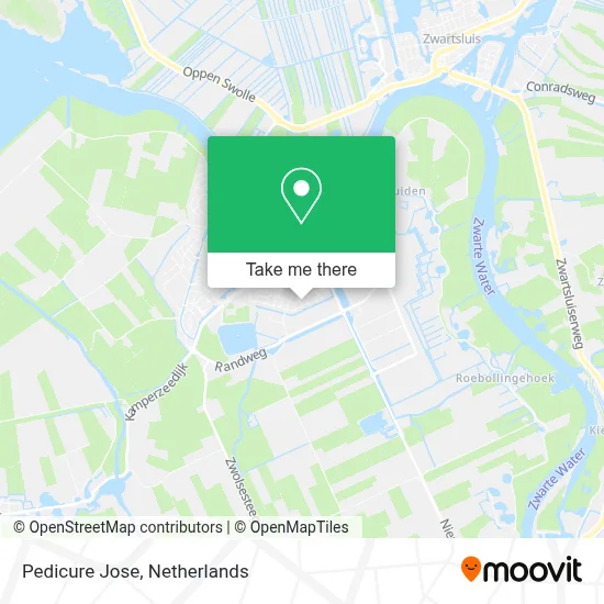 Pedicure Jose map