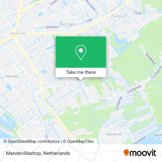 Mandevillashop map