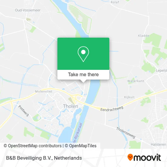 B&B Beveiliging B.V. map