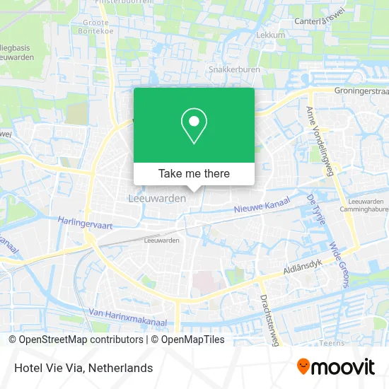 Hotel Vie Via map