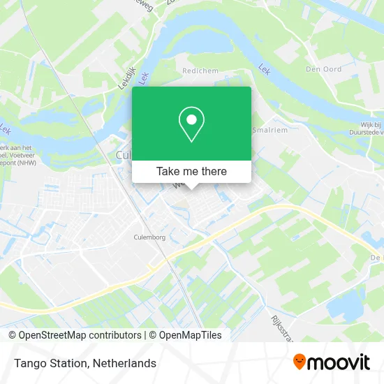 Tango Station map
