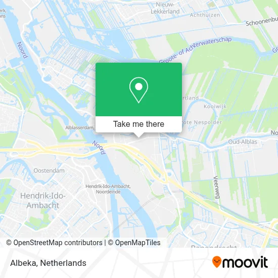 Albeka map
