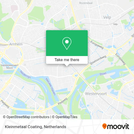 Kleinmetaal Coating map