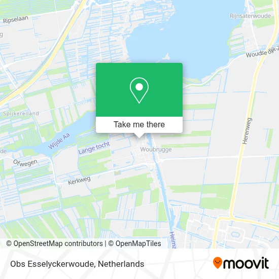 Obs Esselyckerwoude map