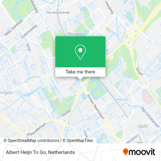 Albert Heijn To Go map