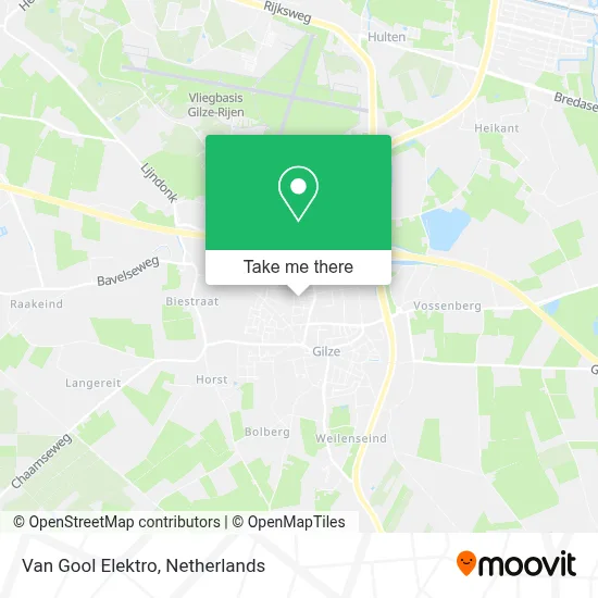 Van Gool Elektro map