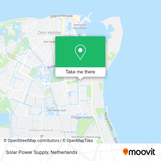 Solar Power Supply map
