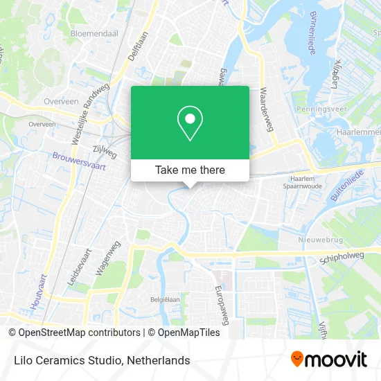 Lilo Ceramics Studio map