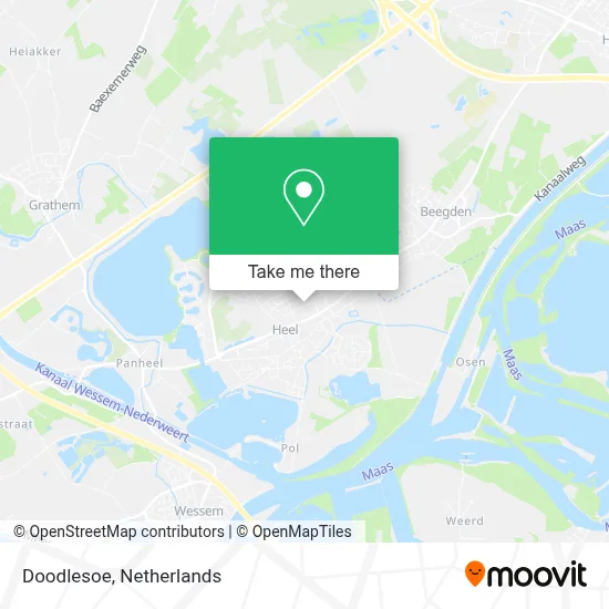 Doodlesoe map