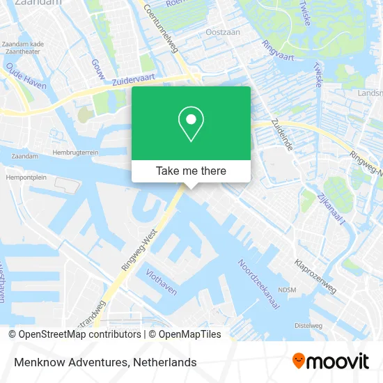 Menknow Adventures map