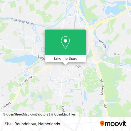 Shell Roundabout Karte