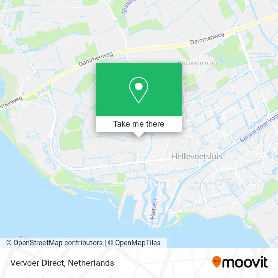 Vervoer Direct map