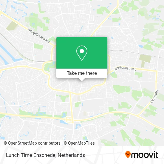 Lunch Time Enschede map