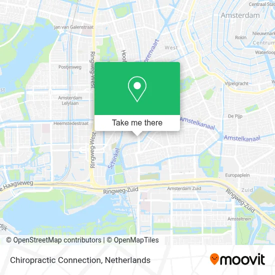Chiropractic Connection map