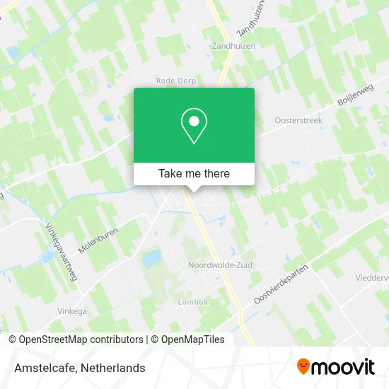 Amstelcafe map