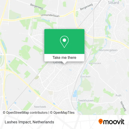 Lashes Impact map