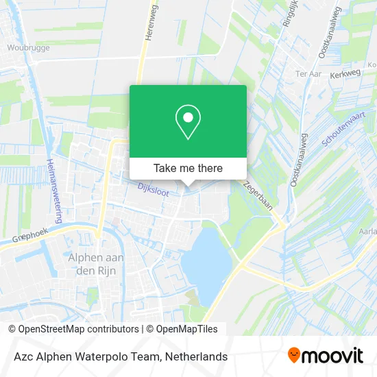 Azc Alphen Waterpolo Team Karte