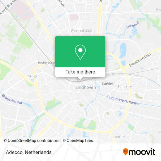 Adecco map