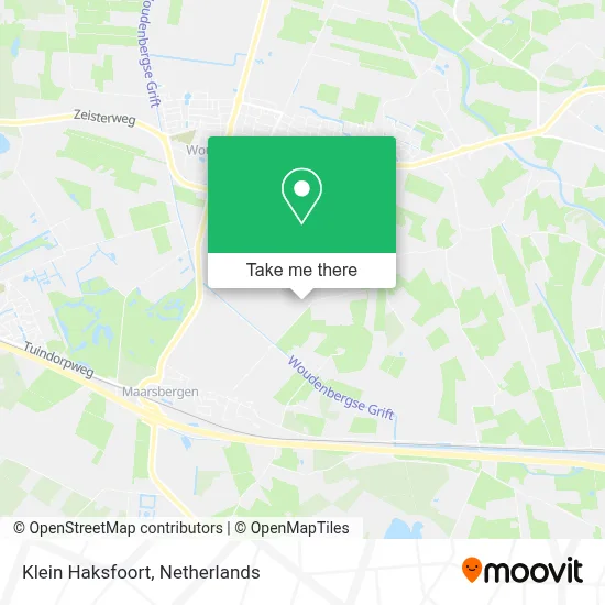 Klein Haksfoort map