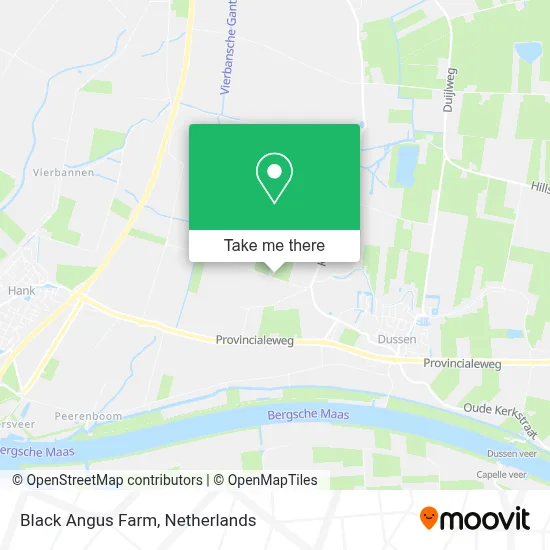 Black Angus Farm map