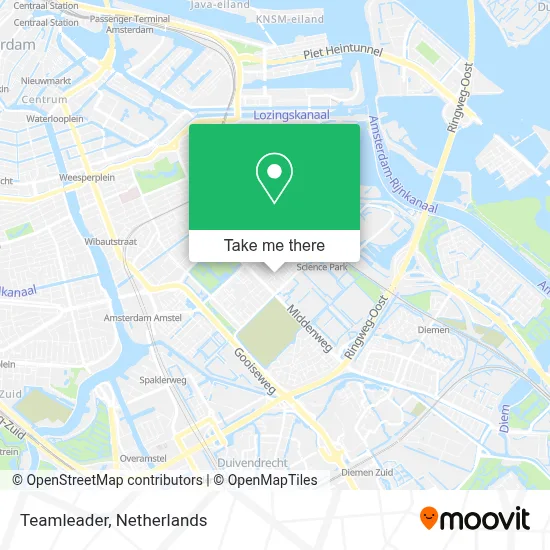 Teamleader map
