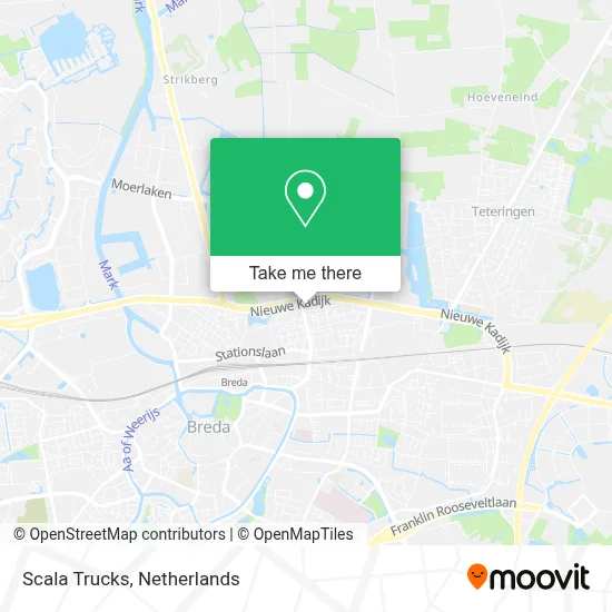 Scala Trucks map