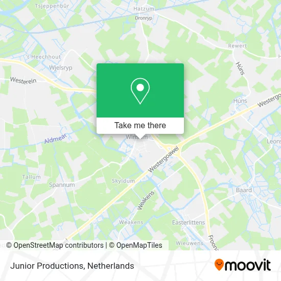 Junior Productions map