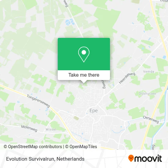 Evolution Survivalrun map