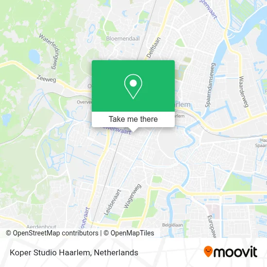 Koper Studio Haarlem map