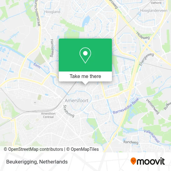 Beukerigging map