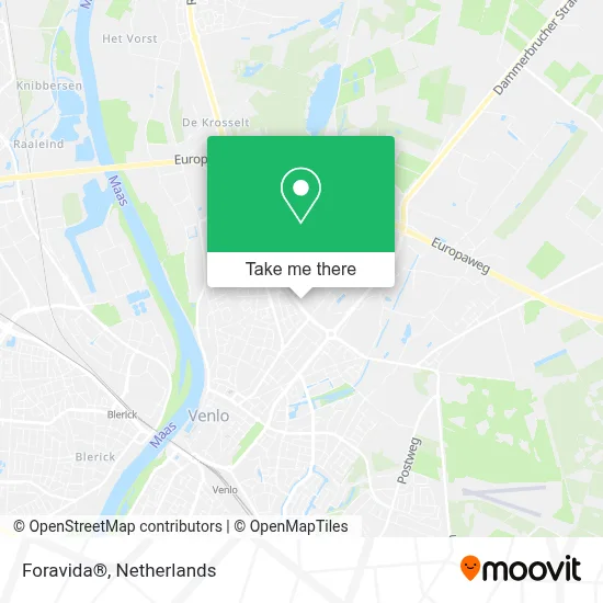 Foravida® map