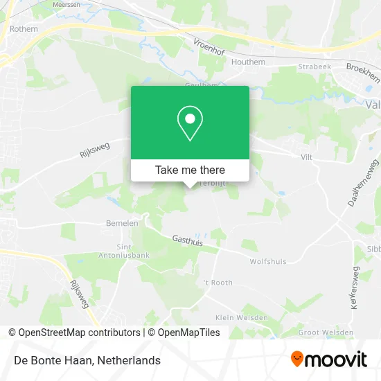 De Bonte Haan map