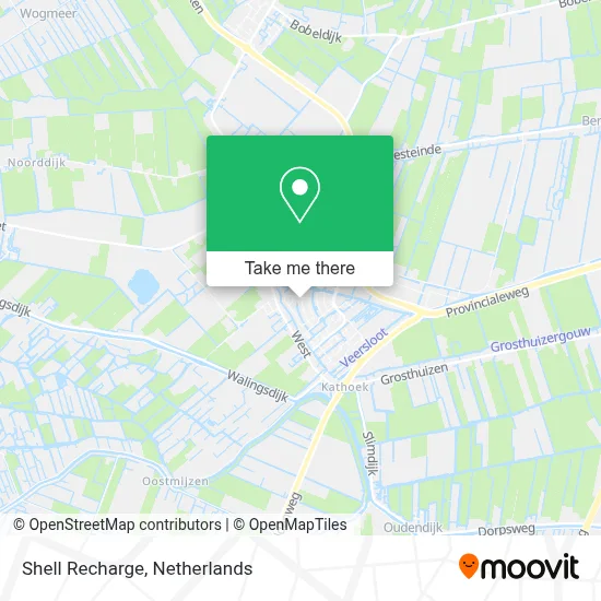 Shell Recharge map
