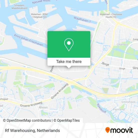 Rf Warehousing map