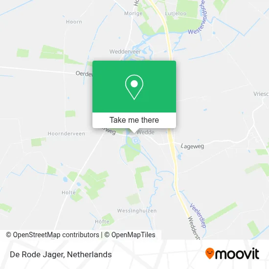 De Rode Jager map