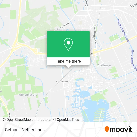 Gethost map