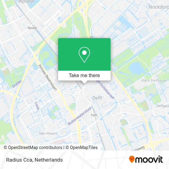 Radius Cca map