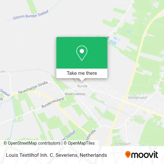 Louis Textilhof Inh. C. Severiens map