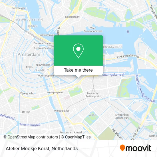 Atelier Mookje Korst Karte