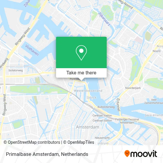 Primalbase Amsterdam map