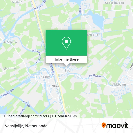 Verwijslijn map