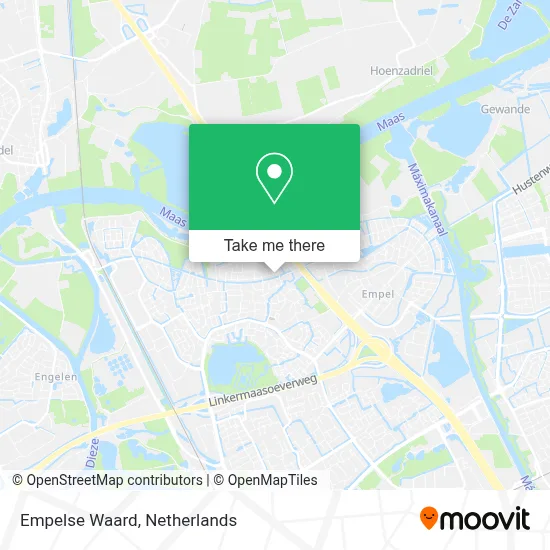 Empelse Waard map