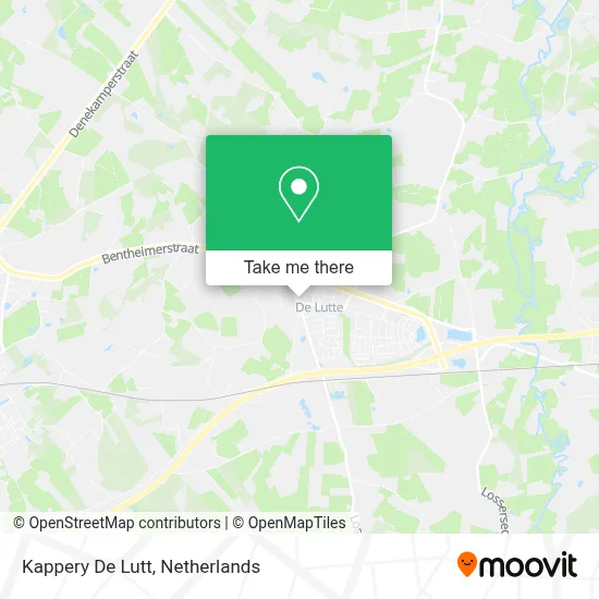 Kappery De Lutt map