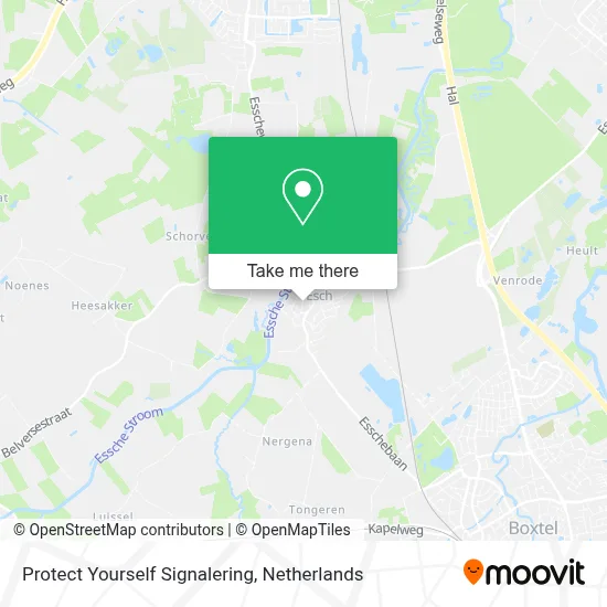 Protect Yourself Signalering map