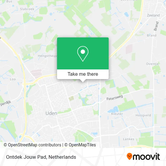 Ontdek Jouw Pad map