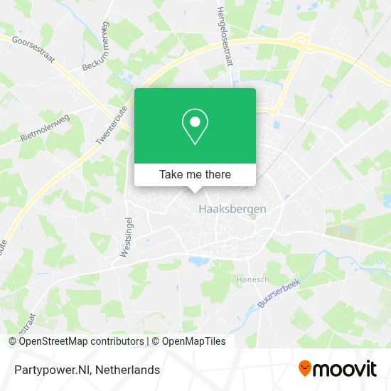 Partypower.Nl map