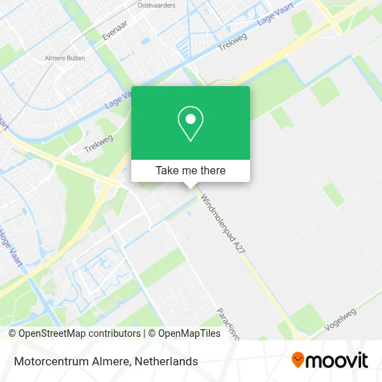 Motorcentrum Almere map