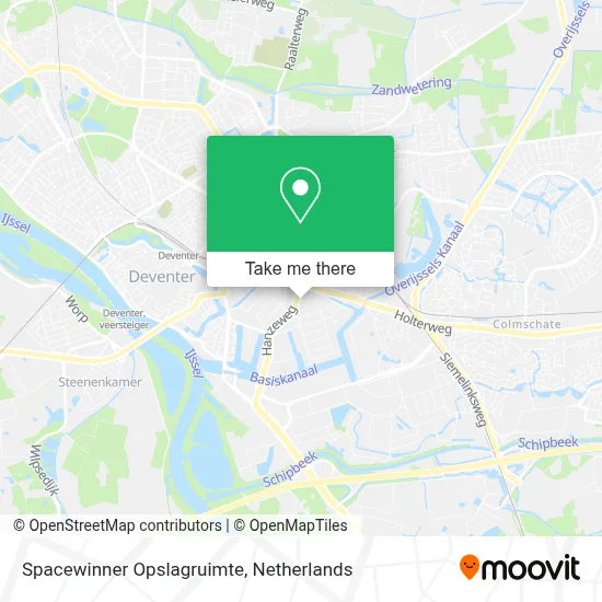 Spacewinner Opslagruimte map